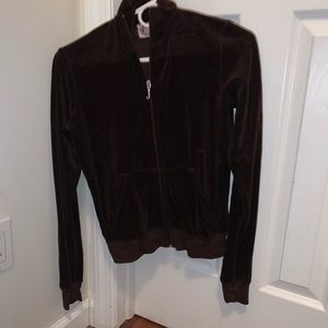 Brown Juicy Velour Jacket